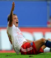 FUSSBALL INTERNATIONALES TESTPIEL: Hamburger SV - Manchester City, VAN DER VAART