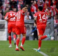 Fussball 1. Bundesliga  Saison  2025/2026  30. Spieltag FC Bayern Muenchen -  VfB Stuttgart