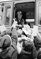 Fussball Nationalmannschaft 1971: Maier mit Fans