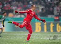 Fussball DFB Pokal : ROBBEN (FC Bayern Muenchen)