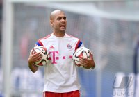 Fussball 1. Bundesliga 2014/2015: Trainer Pep Guardiola (FC Bayern Muenchen)