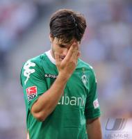 Fussball 1. Bundesliga: Bremen, DIEGO enttaeuscht