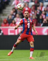 Fussball 1. Bundesliga Saison 14/15: Franck Ribery (FC Bayern Muenchen)