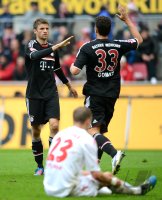 Fussball 1. Bundesliga, Saison 2011/2012:  1. FC Koeln - FC Bayern Muenchen