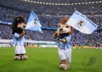 Fussball DFB Pokal 2. Runde 13/14 : 1860 Muenchen Maskottchen Sechzgerl