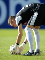 Fussball 1. Bundesliga : Torwart Frank Lehmann (1. FC Heidenheim)