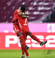 Fussball 1. Bundesliga Saison 20/21: FC Bayern Muenchen - TSG 1899 Hoffenheim