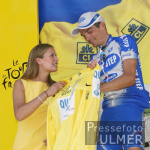 RAD  Tour de France 2003 7. Etappe Virenque (Quick Step) in Gelb