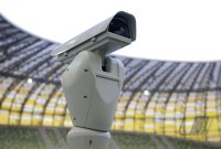 Fussball International EM 2012 : Uebersicht der PGE Arena , EM Stadion von Danzig