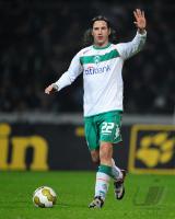 FUSSBALL 1. BUNDESLIGA: Bremen, FRINGS Einzelaktion