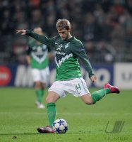 Fussball Champions League  Saison 2010/2011: Aaron Hunt (SV Werder Bremen)