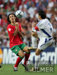 Fussball INTERNATIONAL  EURO 2004 Portugal - Griechenland im Stadion da Luz in Lissabon 04.07.2004