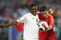 Fussball International  U 20 WM Sambia - Spanien 