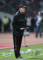 Fussball International Gulf Cup 2013:  Trainer Hakim Shaker (Irak)