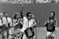 Fussball  Pele, Beckenbauer (Cosmos New York)