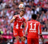 Fussball 1. Bundesliga  Saison  2025/2026  32. Spieltag FC Bayern Muenchen - 1. FC Heidenheim
