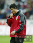 Fussball 1. Bundesliga VfB Co Trainer Krassimir Balakov