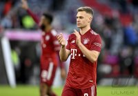Fussball 1. Bundesliga Saison 21/22: FC Bayern Muenchen - SpVgg Greuther Fuerth