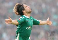 Fussball 1. Bundesliga: Bremen - Stuttgart
