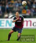 FUSSBALL 1. Bundesliga Michael Ballack (FCB) am Ball