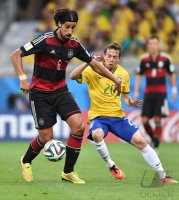 FUSSBALL WM 2014, HALBFINALE: Brasilien - Deutschland