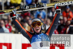 SKI   Weltcup  Riesensalalom  Slden Damen JUBEL; Martina Ertl (GER)
