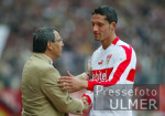 FUSSBALL   VfB Stuttgart - Bayer Leverkusen Spielszene