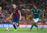 FUSSBALL International 2014/2015: Andres Iniesta (Barca)
