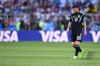 FUSSBALL WM 2018 Vorrunde Argentinien - Island