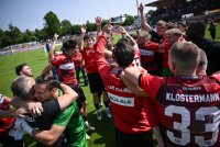 Fussball Relegation zur Regionalliga Sued  2024/2025   
TSG Balingen - Tuerk Guecue Friedberg