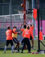 Fussball 1. Bundesliga, Saison 2012/2013:  Training beim FC Bayern Muenchen