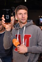 Offizielle Uebergabe der Gigaset ME Smartphones an den FC Bayern Muenchen