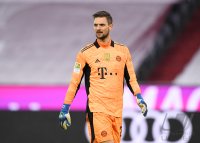 Fussball 1. Bundesliga Saison 21/22: FC Bayern Muenchen - Borussia Moenchengladbach