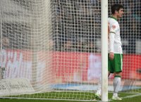 Fussball, 1. Bundesliga  Saison 2014/2015: FC Schalke 04 - SV Werder Bremen