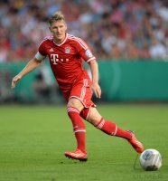 Fussball Saison 2013/2014: DFB Pokal 1. Runde: Bastian Schweinsteiger (FC Bayern Muenchen)