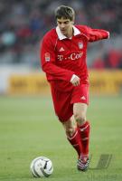 Fussball 1. Bundesliga: Bayern, DEISLER Einzelaktion am Ball