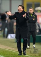 Fussball International Serie A 13/14: Trainer Walter Mazzarri (Inter Mailand)