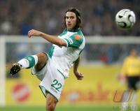 Fussball 1. Bundesliga: Werder, FRINGS Einzelaktion
