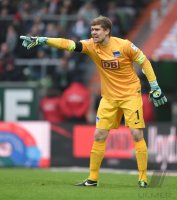 Fussball, 1. Bundesliga  Saison 2014/2015: Werder Bremen - Hertha BSC Berlin