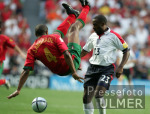 Fussball INTERNATIONAL  EURO 2004  Portugal - England im Stadion da Luz in Lissabon 24.06.2004