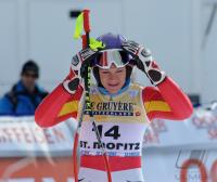 SKI Weltcup  Damen  ST.Moritz;  Maria RIESCH (GER)
