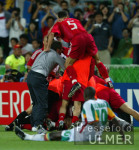 FUSSBALL Weltmeisterschaft Jubel Tuerkei Senegal vs. Tuerkei Viertelfinale