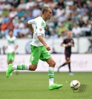 Fussball 1. Bundesliga Saison 2015/2016: VfL Wolfsburg - Eintracht Frankfurt