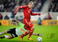 Fussball 1. Bundesliga : VfB Stuttgart - FC Bayern Muenchen