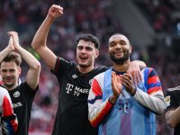 Fussball 1. Bundesliga  Saison  2025/2026  28. Spieltag SC Freiburg - FC Bayern Muenchen