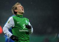 FUSSBALL, DFB Pokal - Viertelfinale: Bremen, MARIN