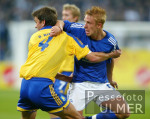 Fussball Uefa-Cup: Schalke - Kopenhagen, Zweikampf