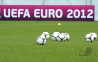 FUSSBALL INTERNATIONAL EURO 2012:  Training der Deutschen Nationalmannschaft