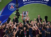 Fussball CHL FINALE 24/25 in Muenchen: Paris Saint - Germain - Inter Mailand