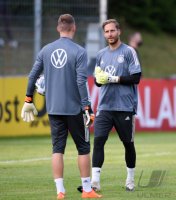 Fussball Training Deutsche Nationalmannschaft in Stuttgart
